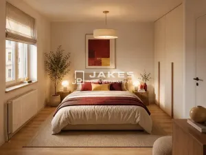 Pronájem bytu 2+kk, Praha - Smíchov, Grafická, 42 m2