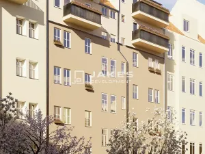 Pronájem bytu 2+kk, Praha - Smíchov, Grafická, 42 m2