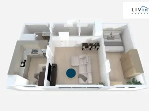 Pronájem bytu 2+1, Olomouc, Trnkova, 44 m2