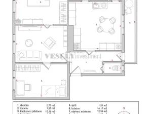 Prodej bytu 3+1, Louny, Poděbradova, 72 m2