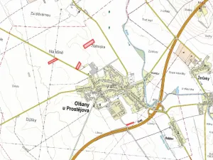 Prodej pole, Olšany u Prostějova, 9890 m2