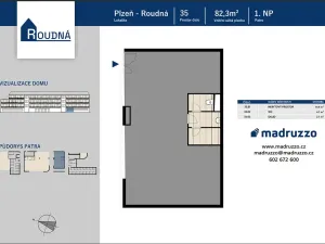 Prodej obchodního prostoru, Plzeň, Na Roudné, 82 m2