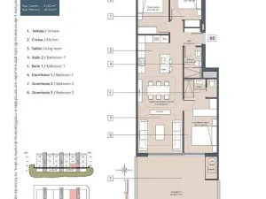 Prodej bytu 4+kk, Benijofar, Alicante, Španělsko, 81 m2