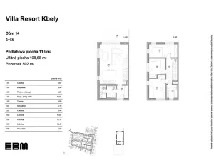 Prodej rodinného domu, Praha - Kbely, K Vinoři, 116 m2