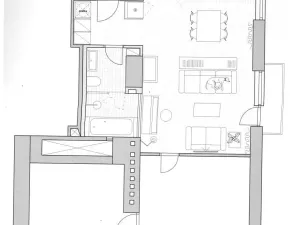Pronájem bytu 3+kk, Praha - Vršovice, Jakutská, 67 m2