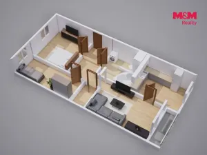 Prodej bytu 3+1, Teplice - Prosetice, Krajní, 72 m2