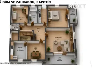 Prodej rodinného domu, Rapotín, Vodní, 199 m2