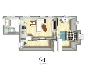 Prodej bytu 2+kk, Liberec, Železniční, 72 m2