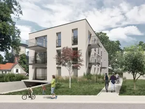 Prodej bytu 2+kk, Třeboň, Na Kopečku, 39 m2