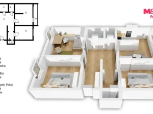Prodej bytu 4+1, Kladno, Mládežnická, 86 m2