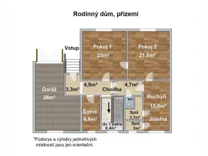 Prodej rodinného domu, Vlašim, Luční, 320 m2