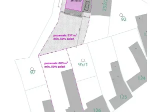 Prodej pozemku pro bydlení, Roštění, 1140 m2