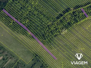 Prodej podílu lesa, Popovice, 882 m2