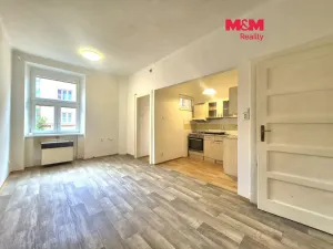 Pronájem bytu 1+kk, Praha - Holešovice, Stupkova, 31 m2