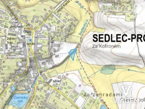 Prodej podílu pole, Sedlec-Prčice, 611 m2
