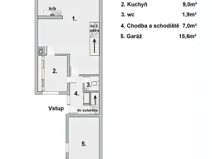 Prodej rodinného domu, Praha - Bohnice, Gdaňská, 150 m2