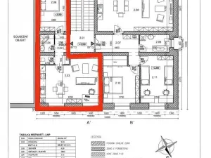 Pronájem bytu 2+kk, Benešov, Vlašimská, 50 m2