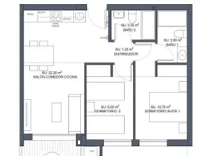 Prodej bytu 3+kk, Benijofar, Alicante, Španělsko, 61 m2