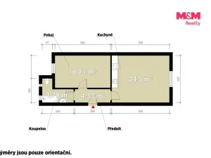 Prodej bytu 2+kk, Plzeň - Východní Předměstí, Jablonského, 50 m2