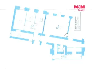 Pronájem kanceláře, Praha - Vinohrady, náměstí Míru, 60 m2