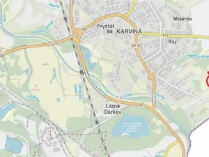 Prodej rybníku, Karviná, 12501 m2