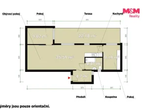 Pronájem rodinného domu, Kyšice, 64 m2