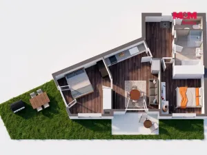 Prodej bytu 3+kk, Karlovy Vary - Drahovice, Mattoniho nábřeží, 66 m2