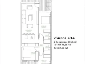 Prodej rodinného domu, San Pedro del Pinatar, Murcia, Španělsko, 96 m2