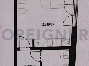 Pronájem bytu 1+kk, Plzeň, Stehlíkova, 39 m2