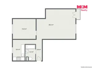 Prodej bytu 2+1, Hranice, Vítězná, 63 m2