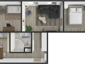 Prodej bytu 3+1, Počátky, Sídliště, 62 m2