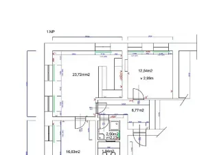 Pronájem bytu 3+kk, Liberec, Poutnická, 68 m2