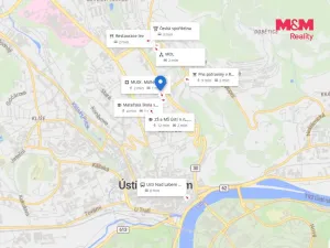 Pronájem bytu 3+1, Ústí nad Labem - Ústí nad Labem-centrum, Hoření, 62 m2