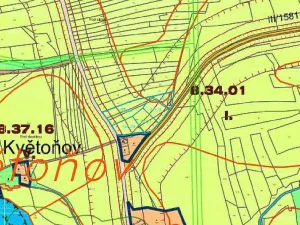 Prodej pole, Kaplice - Mostky, 9169 m2