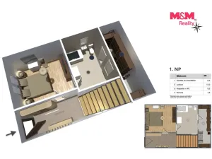 Prodej rodinného domu, Týnec nad Labem, Havlíčkova, 84 m2