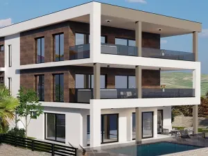 Prodej bytu 3+kk, Vrbnik, Chorvatsko, 113 m2