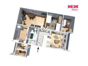 Prodej bytu 4+kk, Jirny, Zámecká, 90 m2