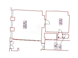 Pronájem kanceláře, Praha - Nové Město, Opletalova, 86 m2