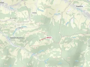 Dražba louky, Valašská Bystřice, 255 m2