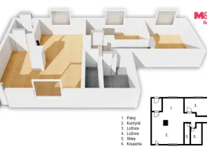 Prodej rodinného domu, Zlonice, Liehmannova, 74 m2