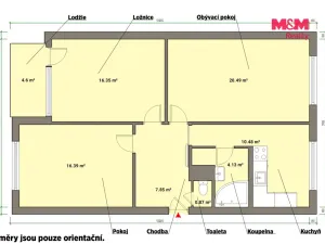 Prodej bytu 3+1, Sokolov, Slavíčkova, 84 m2