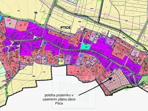 Prodej pozemku pro bydlení, Ptice, K Lesu, 800 m2