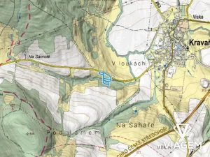 Prodej podílu pole, Kravaře, 2142 m2