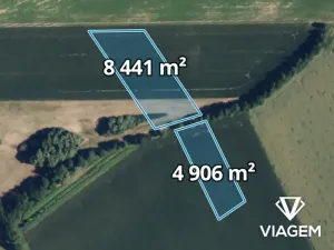 Prodej podílu pole, Pňovice, 953 m2