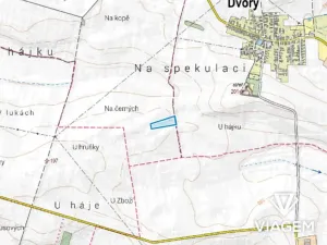 Prodej podílu pole, Čilec, 1309 m2