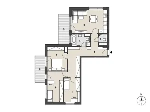 Prodej bytu 4+kk, Praha - Radotín, náměstí Osvoboditelů, 97 m2