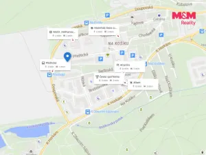 Pronájem bytu 2+kk, Praha - Hostivař, Přeštická, 52 m2