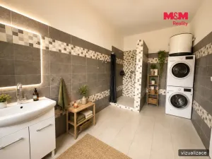 Pronájem bytu 1+kk, Ploskovice, 50 m2