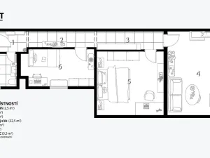Prodej bytu 3+kk, Brno, Elgartova, 73 m2
