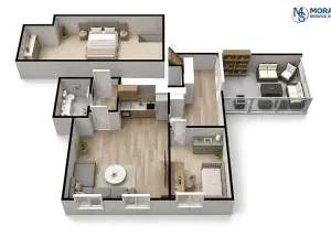 Prodej bytu 3+kk, Šternberk, Farní, 70 m2